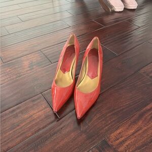 Selling my heels for more storage for my clothes and house.